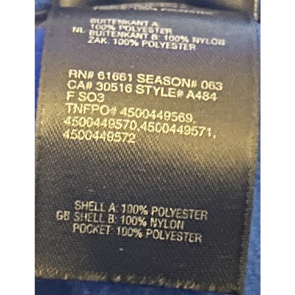 The North Face Retro Denali Fleece Full-Zip Blue & Black Jacket Men's Large - Picture 8 of 8